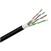 Cavo cat. 5E Rigido U/UTP PE in Matassa 500m Nero