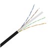 Cavo Cat. 6A Rigido U/UTP PE in Matassa 200 m Nero