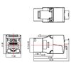 Frutto Keystone RJ45 STP C6A Toolless Silver