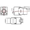 Frutto Keystone RJ45 STP C6A Toolless Silver