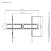 Supporto Fisso da Parete LED/LCD 37-140'' Nero