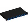 Cassetto Ottico 19'' Scorrevole con 12 Bussole SC Duplex Monomodale Nero ILWL SB-12SCDSB