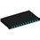 Cassetto Ottico 19'' Scorrevole con 12 Bussole SC Duplex Multimodale OM3 Nero