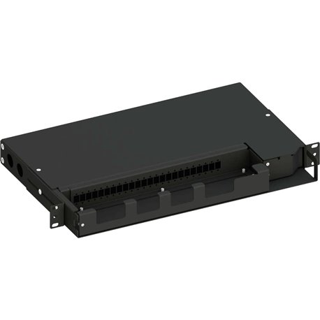 Cassetto ottico 19'' Pivot con Piastra Frontale per 24 LC Duplex/24 SC Simplex/24 E2000® Simplex