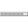 Cassetto ottico 19'' Pivot con Piastra Frontale per 24 LC Duplex/24 SC Simplex/24 E2000® Simplex, Nero