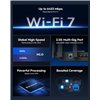 Mesh Router WiFi 7 Dual-Band Gigabit BE6500 2,5G WAN 6500Mbps, WR6500H