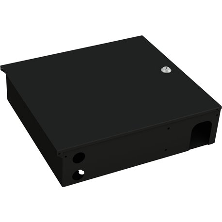 Box a Muro per Fibra Ottica Medium Nero I-CASE FO-MWMB