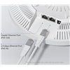 Punto di Accesso Wireless WiFi 7, 3600 Mbps Porta 2.5G Montaggio a Muro/Soffitto, BE3600