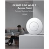 Punto di Accesso Wireless WiFi 7, 3600 Mbps Porta 2.5G Montaggio a Muro/Soffitto, BE3600