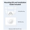 Punto di Accesso Wireless WiFi 7, 3600 Mbps Porta 2.5G Montaggio a Muro/Soffitto, BE3600