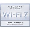 Punto di Accesso Wireless Multi-Gigabit Tri-band WiFi 7 BE11000 Mesh a Muro/Soffitto, AP11000