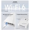 Punto di Accesso Wireless WiFi 6 Gigabit Dual Band AX3000 Poe con Supporto Mesh, a Muro, AP3000W