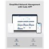 Punto di Accesso Wireless WiFi 6 Gigabit Dual Band AX3000 Poe con Supporto Mesh, a Muro, AP3000W