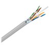 Cavo Cat. 6A Rigido F/UTP LSZH in Matassa 200 m Grigio