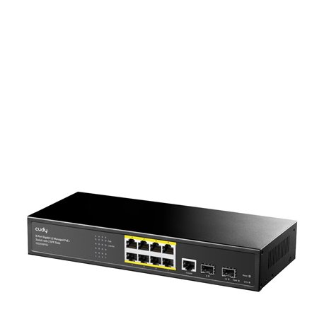 Switch 8 Porte Web-Managed Gigabit L2 con 2 Porte SFP