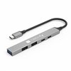 Hub USB 3.2 a 5 porte USB-A/USB-C™ Slim in Metallo