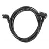 Cavo Alimentazione C7 a Italiana Angolati 2 m Nero
