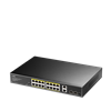 Switch Gigabit PoE+ 16 Porte con 2 Uplink GBE e 2 Gigabit SFP