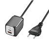 Caricatore Alimentatore GaN 1x USB-C™ 1x USB-A 30W con Cavo