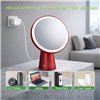 Specchio Retroilluminato 60 LED Dimmerabile Batteria Ricaricabile Alimentazione USB-C™