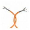 Matassa S/FTP, 4 coppie, Cavo Cat.7 Rame 100m Rigido PIMF Arancione ITP5-PIMF-0100