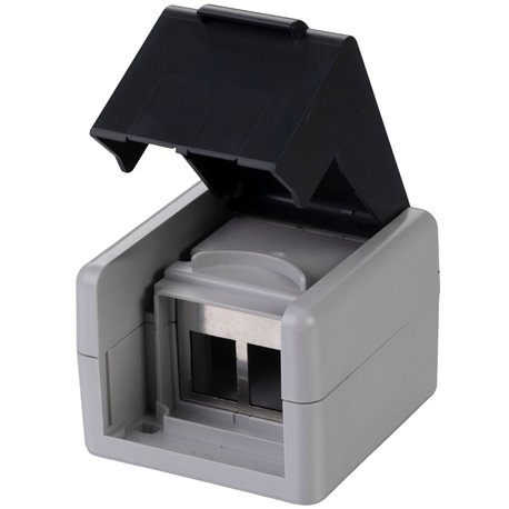 Scatola a Muro per 2 Frutti Keystone Slim IP44 IWP-MD SC44