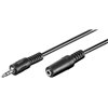 Cavo Prolunga Stereo 3.5 mm M/F 4Pin 3 m Nero ICOC 21-SB-HP