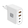 Caricatore Alimentatore 2 Porte USB-C™ e 2 Porte USB-A da Muro 100W per Smartphone o Tablet IPW-PD100W-2A2CW