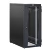 Armadio NetRack 19'' 600x600 27 Unità Nero Porte Grigliate da Assemblare I-CASE FP-2706VTBK
