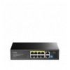Switch Gigabit PoE+ 8 Porte con 2 Uplink GbE, GS1010P Nero