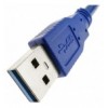 Cavo USB 3.2 Superspeed A maschio/B maschio 0,5 m blu ICOC U3-AB-005-BL