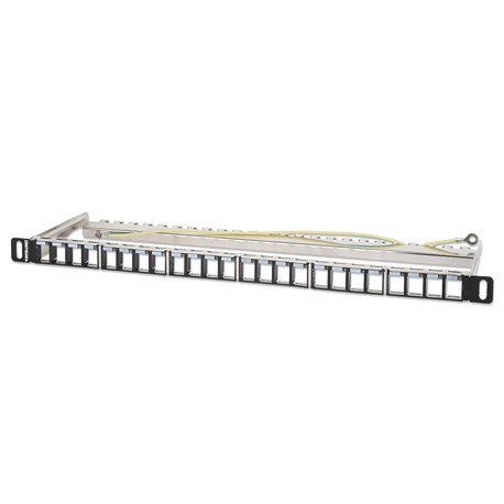 Pannello Patch Modulare Senza Frutti 24 Posti Schermato