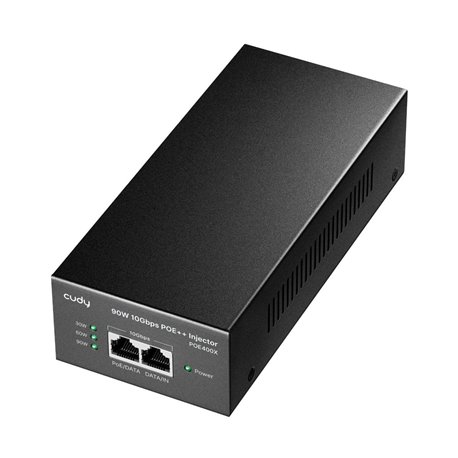 Iniettore Gigabit PoE/PoE+/PoE++ da 90W 10G fino a 90 m