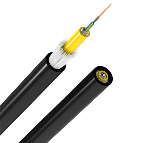 Cavo Loose Antiroditore da Esterno 8 fibre 50/125 OM3 Nero ICOC FOIRL-8FB/OM3ES