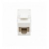 Frutto Keystone RJ45 Cat.6A UTP Toolless Bianco 3µ