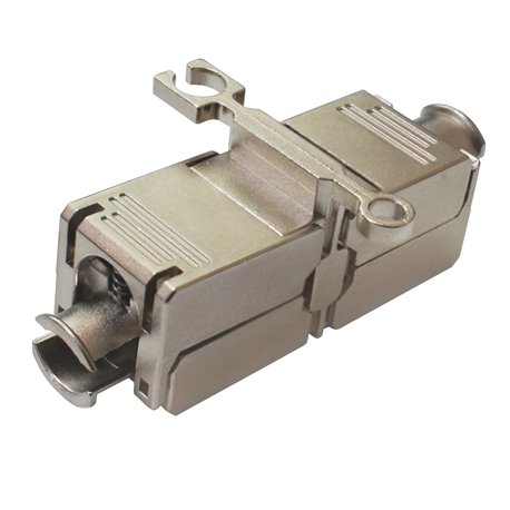 Accoppiatore Modulare Cat.6A RJ45 F/F STP 3µ Grigio IWP-8P8C-COUPS6AI3