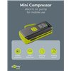 Compressore d'aria Portatile a Batteria Ricaricabile e Display a LED