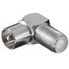 Adattatore Angolare Coassiale Femmina a Coax 90° IADAP SAT-018