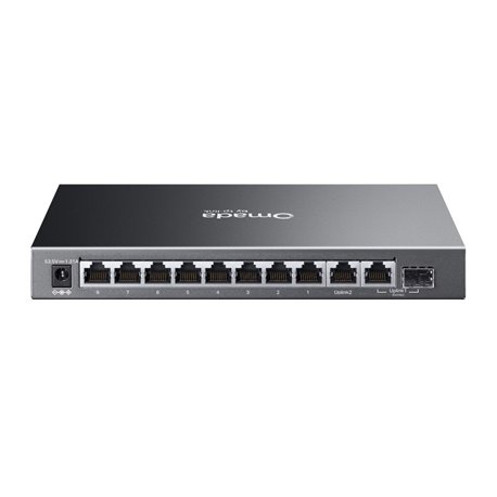 Switch 10 Porte Gigabit Easy Managed con 8 Porte PoE+