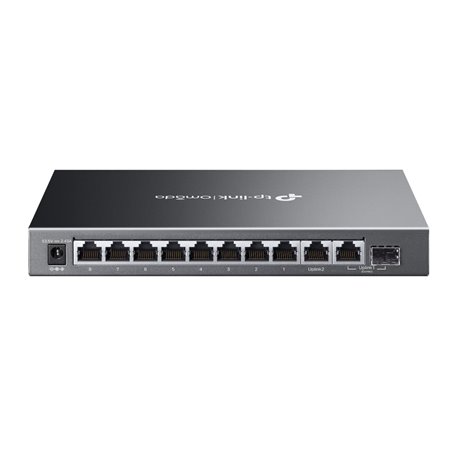 Switch 10 Porte Gigabit Easy Managed con 8 Porte PoE+