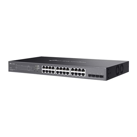 Switch Smart 24 Porte Gigabit PoE+ e 4 SFP