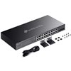 Switch Smart 24 Porte Gigabit PoE+ e 4 SFP, SG2428P