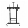 Supporto da Pavimento TV LCD/LED 52-110'' Altezza Regolabile 2 Mensole ICA-TR45