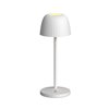 Lampada da Tavolo LED per Esterni con Base di Ricarica Bianca I-LAMP-TABLE4