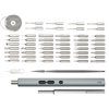 Set Cacciavite Elettrico 58in1 con 50 Punte di Precisione