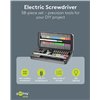 Set Cacciavite Elettrico 58in1 con 50 Punte di Precisione