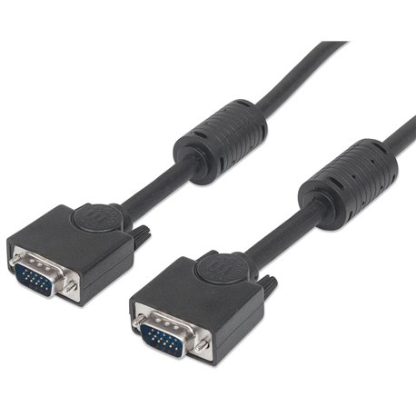 Cavo Monitor Svga M/M con ferrite da 15 m ICOC SVGA-D-15