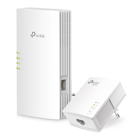 Kit Adattatori di Rete Powerline AV1000 con Porta Gigabit e Wi-Fi 6 Dual Band AX1500 ICTP-TL-WPA7817K