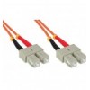 Cavo Fibra Ottica Multimodale OM1 SC/SC 62,5/125 10 m