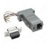 Adattatore Modulare DB 9p. M / RJ45 8 fili